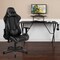 Flash Furniture Black Gaming Desk-Cup Holder/Reclining Chair Set BLN-X20RSG1031-GY-GG - alternate 1